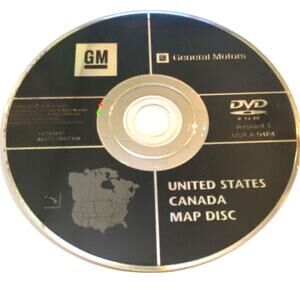 GM Cadillac Navigation Map Disc Version 4.1 Part Number 15792651 86271-70V730B